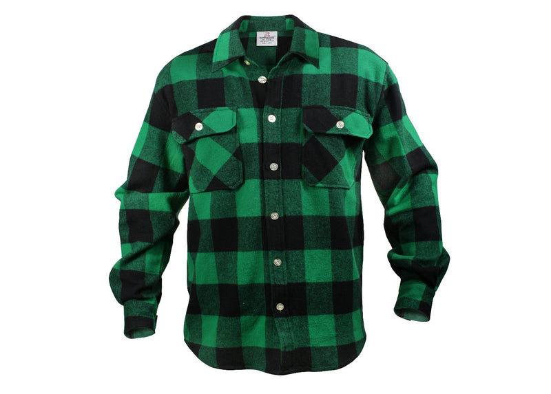 Rothco Extra Heavyweight Buffalo Plaid Flannel Shirt