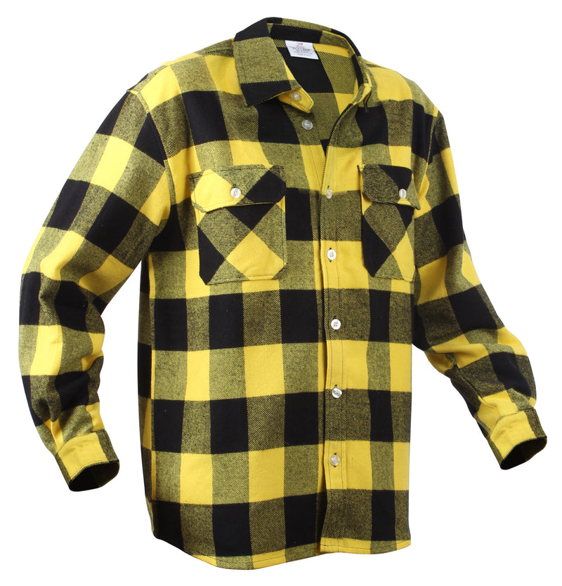 Rothco Extra Heavyweight Buffalo Plaid Flannel Shirt