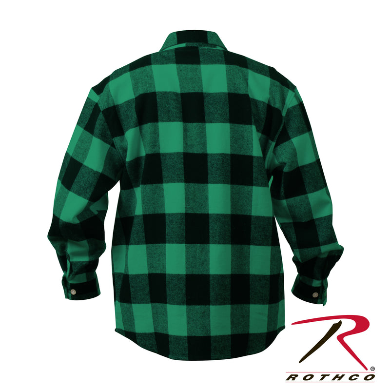 Rothco Extra Heavyweight Buffalo Plaid Flannel Shirt