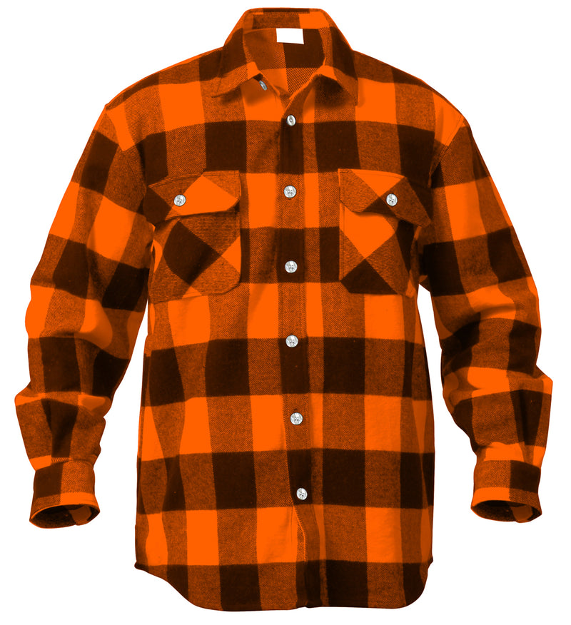 Rothco Extra Heavyweight Buffalo Plaid Flannel Shirt