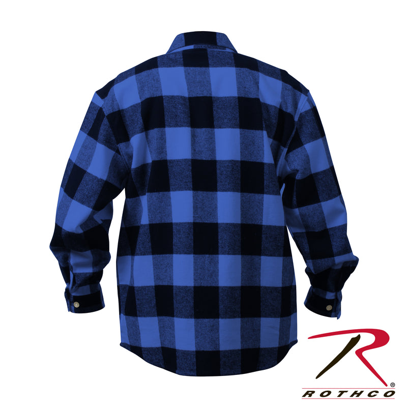 Rothco Extra Heavyweight Buffalo Plaid Flannel Shirt