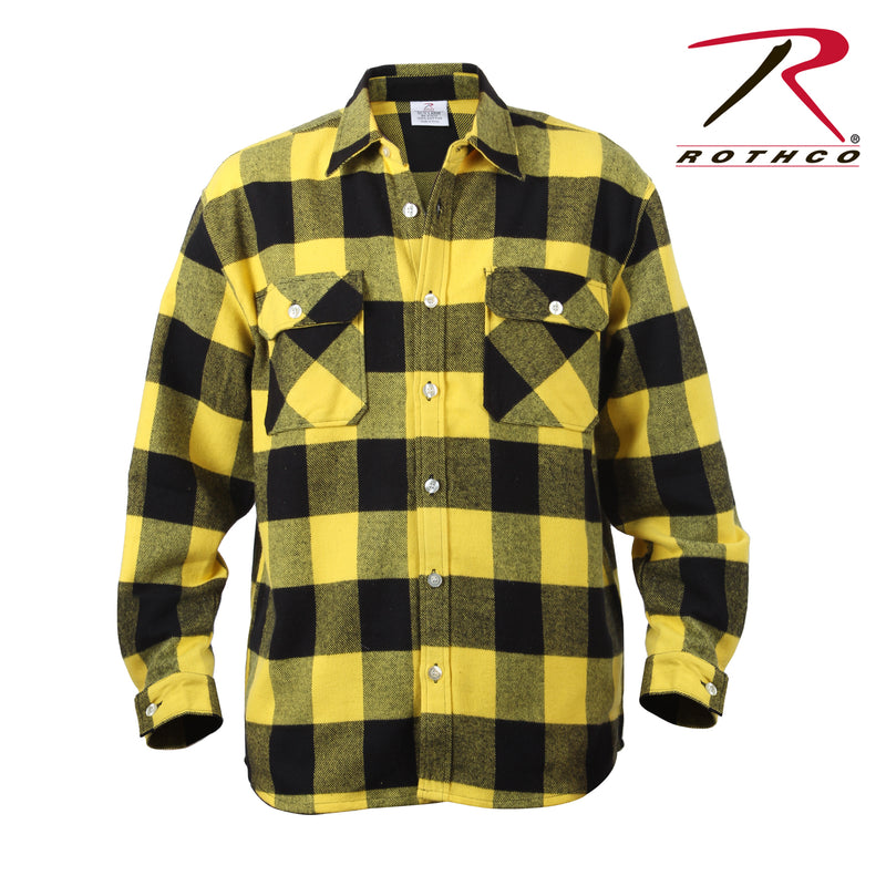 Rothco Extra Heavyweight Buffalo Plaid Flannel Shirt