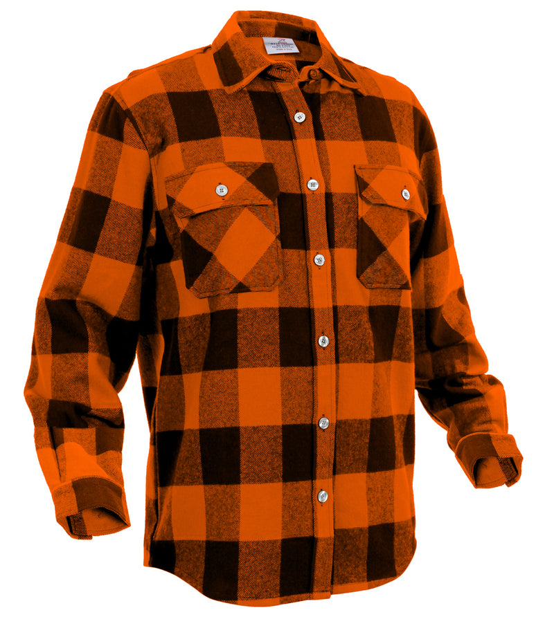 Rothco Extra Heavyweight Buffalo Plaid Flannel Shirt