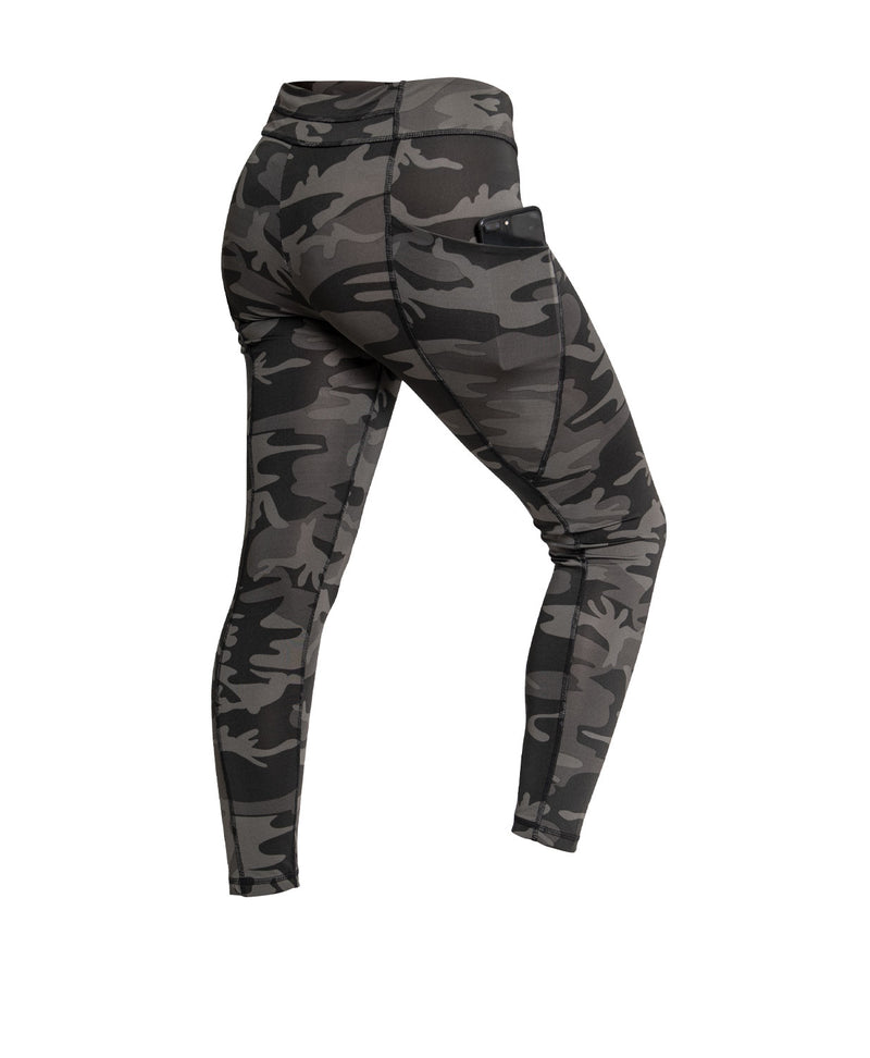 Rothco Womens Camo Workout Performance Legging Shorts