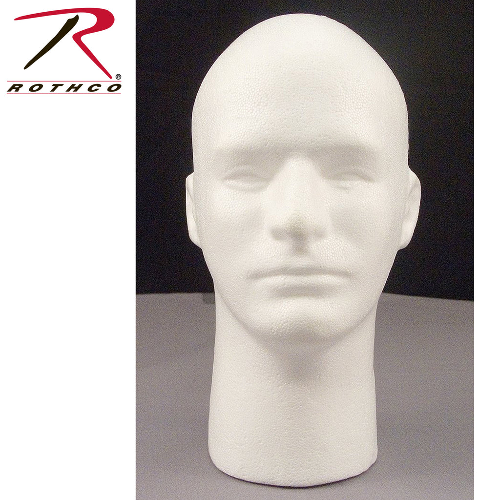 Rothco Male Foam Head With Face