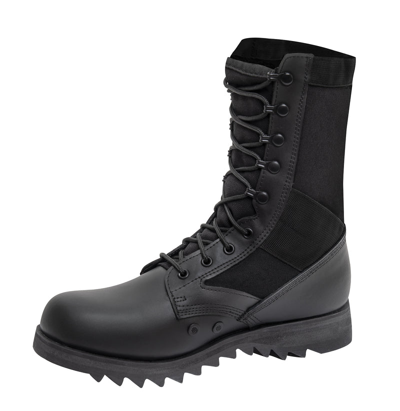 Rothco Black Ripple Sole Jungle Boots