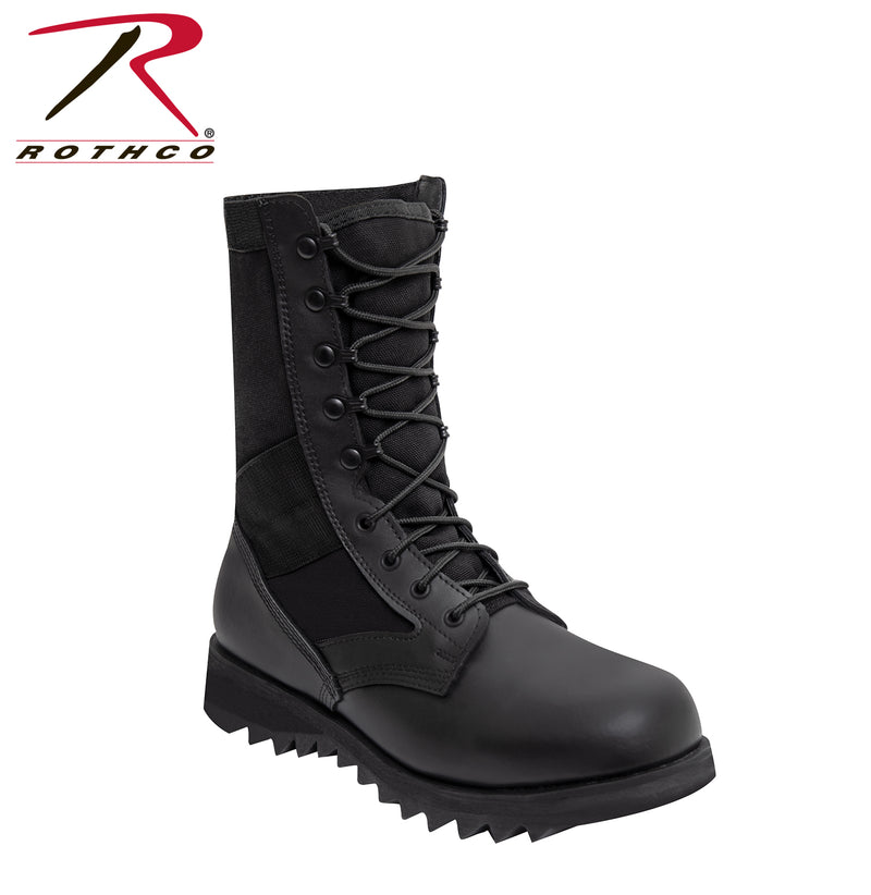 Rothco Black Ripple Sole Jungle Boots