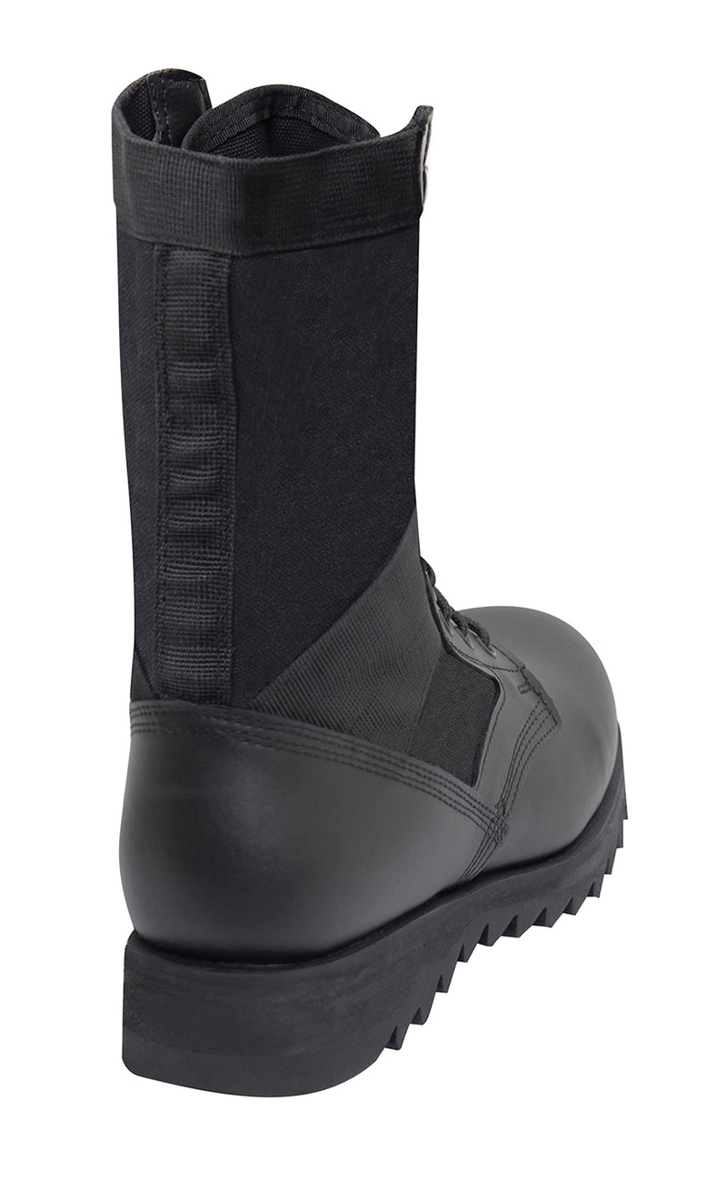 Rothco Black Ripple Sole Jungle Boots