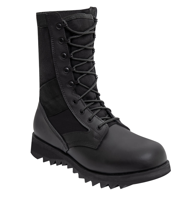 Rothco Black Ripple Sole Jungle Boots