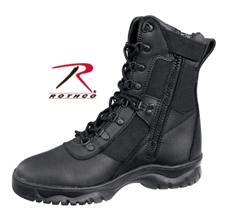 Rothco Forced Entry Tactical Boot With Side Zipper / 8"