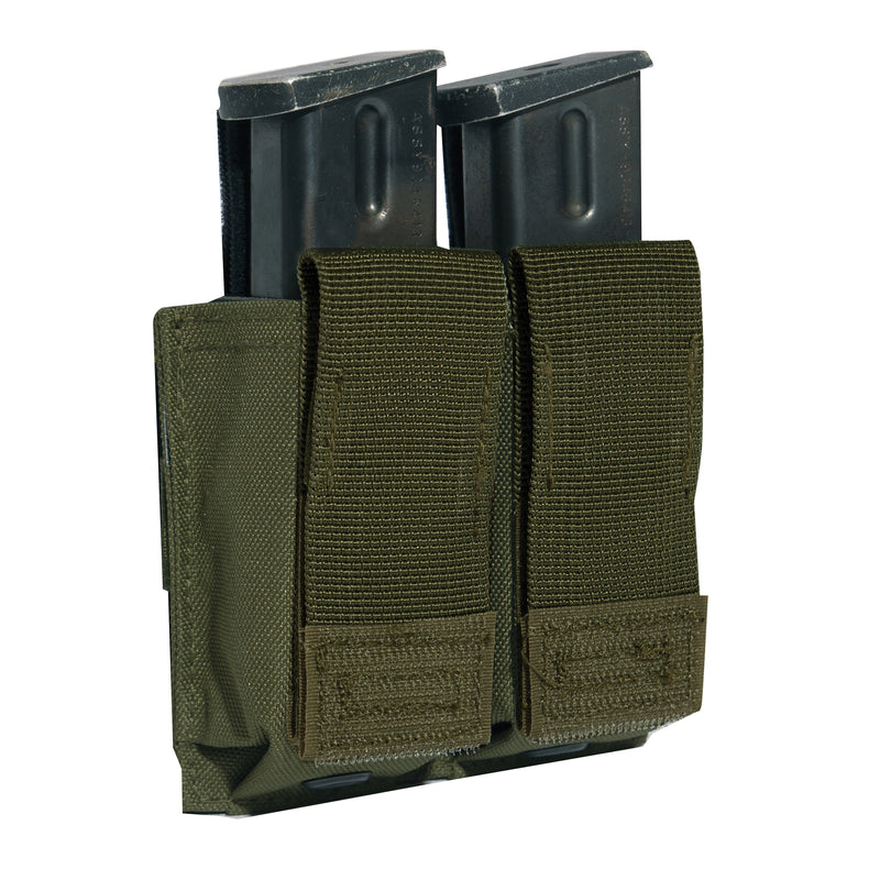 Rothco Molle Double Pistol Mag Pouch With Insert