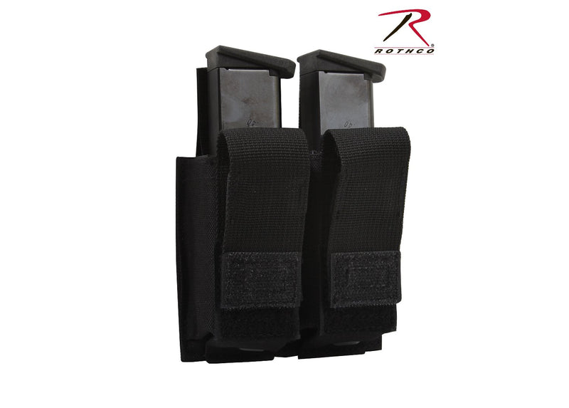 Rothco Molle Double Pistol Mag Pouch With Insert