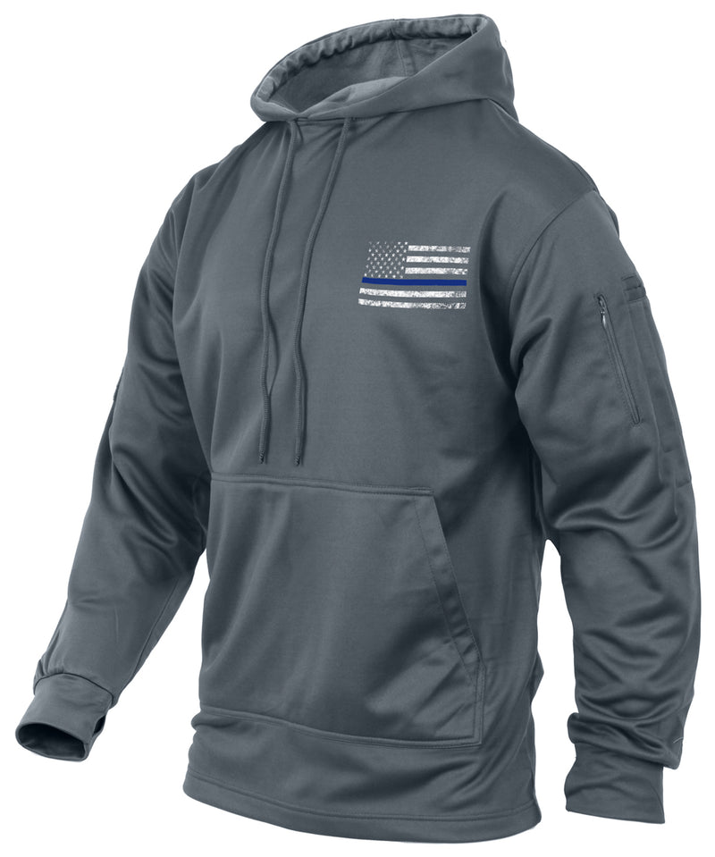 Rothco Thin Blue Line Concealed Carry Hoodie