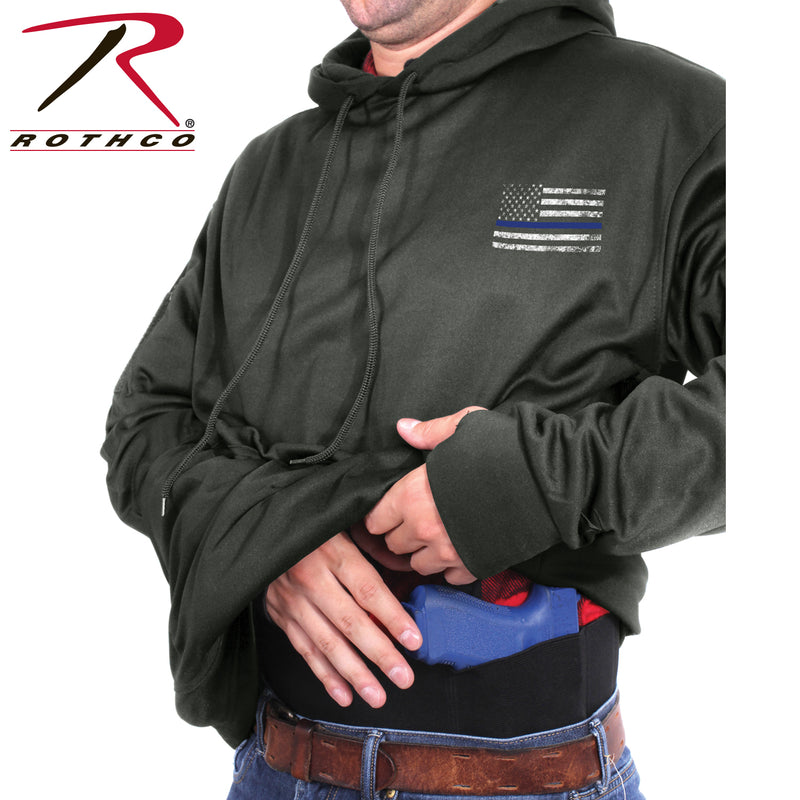 Rothco Thin Blue Line Concealed Carry Hoodie