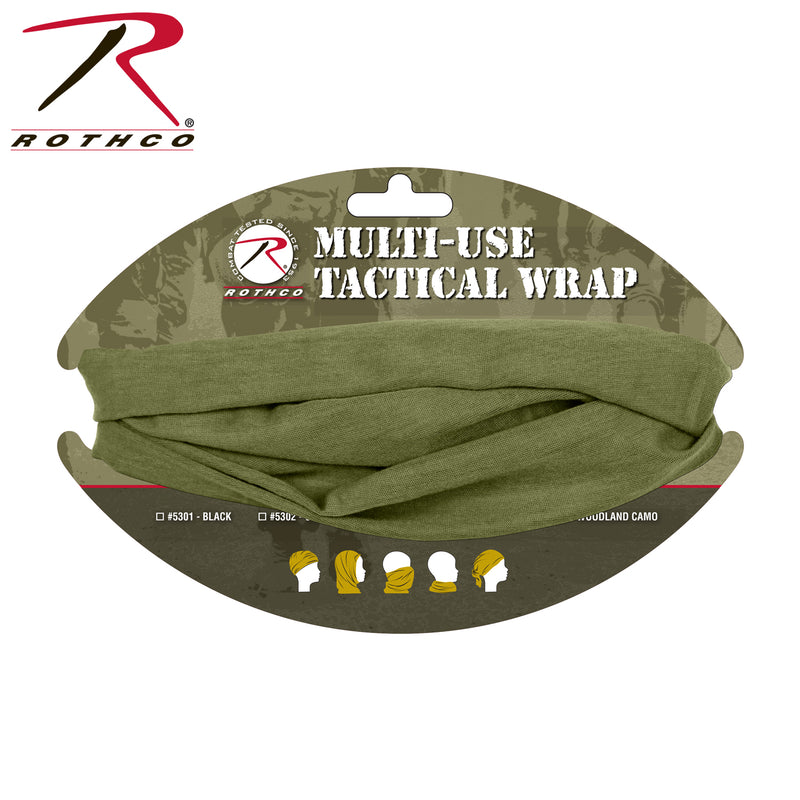 Rothco Multi-Use Neck Gaiter and Face Covering Tactical Wrap