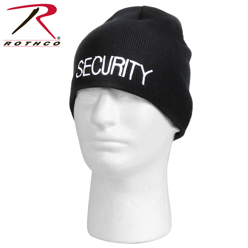 Rothco Embroidered Security Acrylic Skull Cap