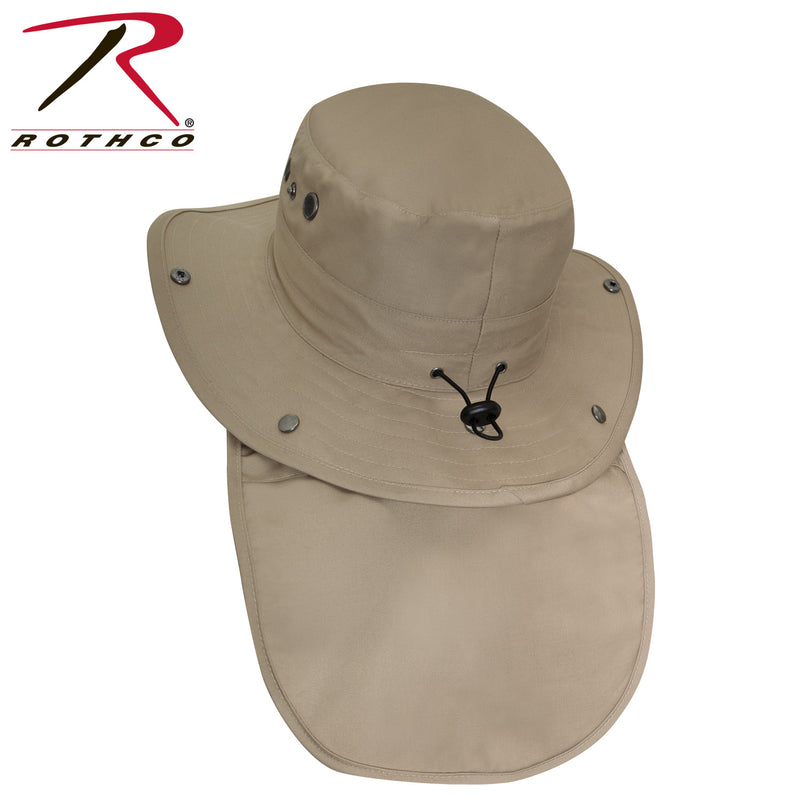 Rothco Adjustable Boonie Hat With Neck Cover