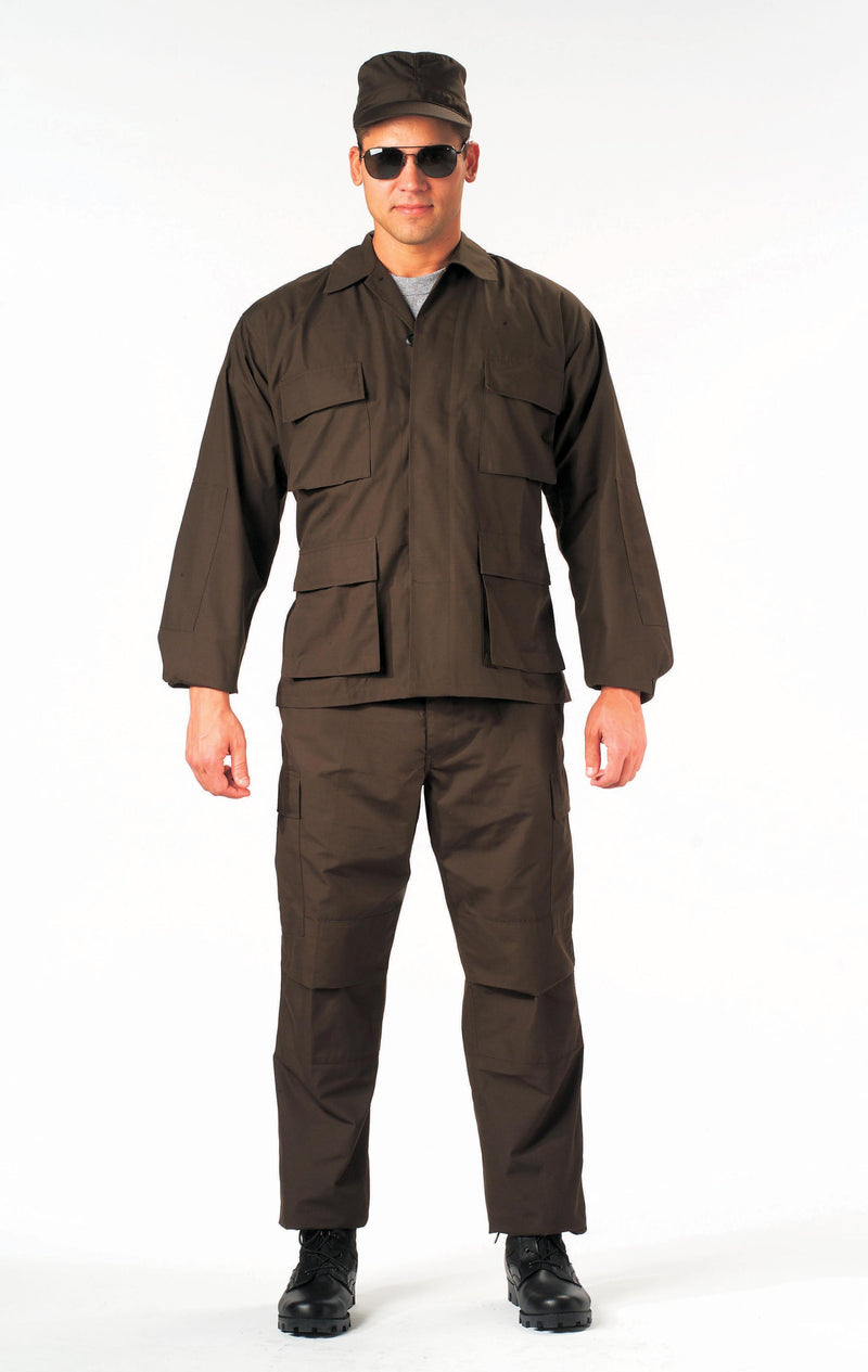 Rothco Rip-Stop SWAT Cloth BDU Shirt (65% Poly / 35% Cotton)