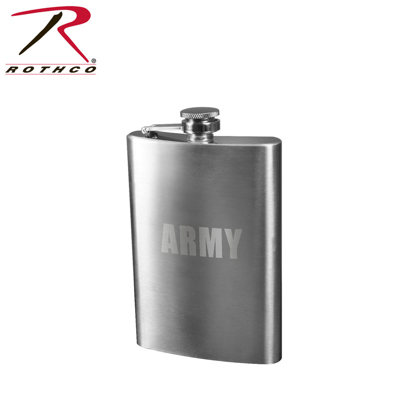 Rothco Engraved USMC Stainless Steel Flask