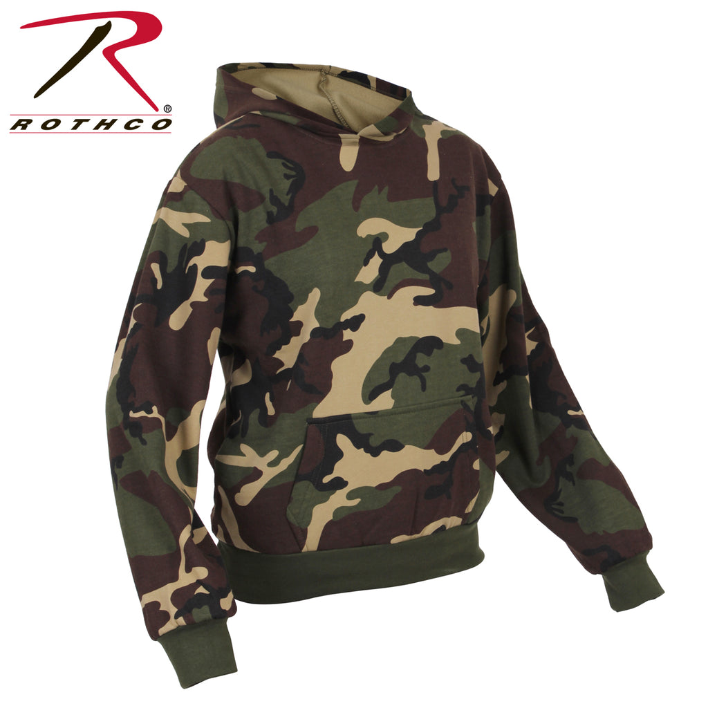 Rothco Kid's Camo Pullover Hooded Sweatshirt