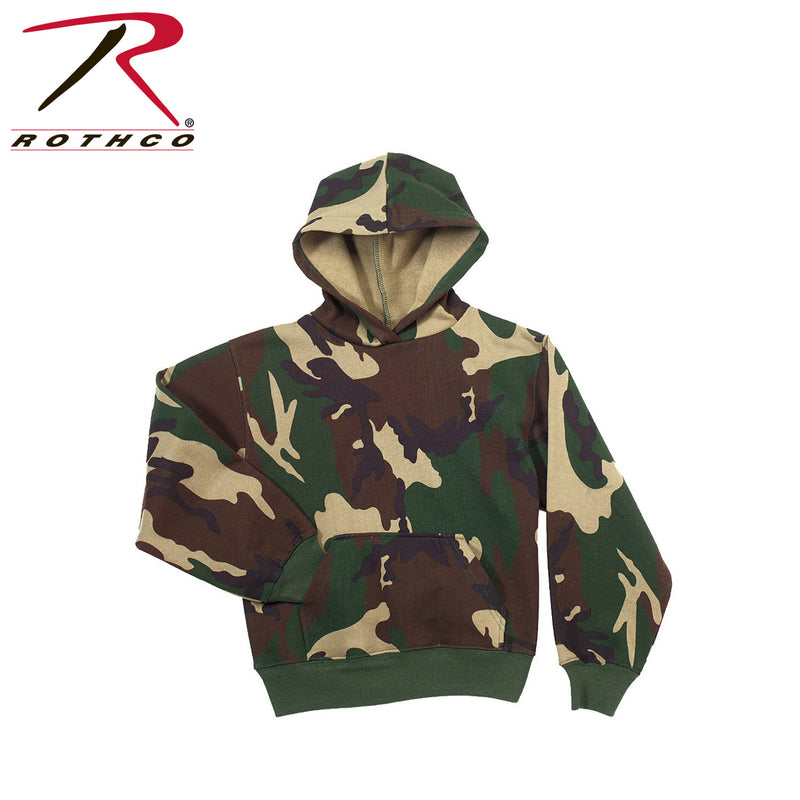 Rothco Kid's Camo Pullover Hooded Sweatshirt