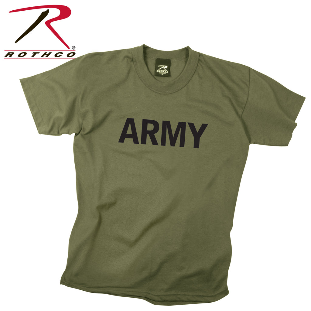 Rothco Kids Army Physical Training T-Shirt