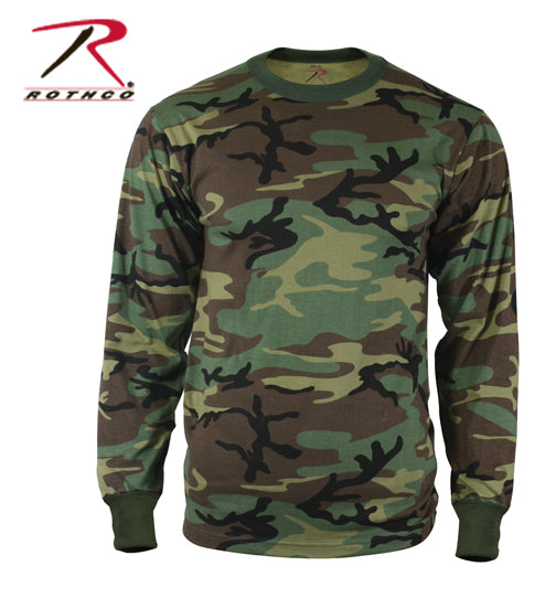 Rothco Long Sleeve Camo T-Shirt