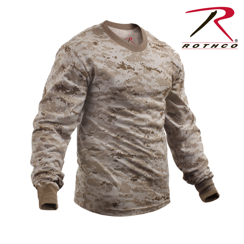 Rothco Long Sleeve Camo T-Shirt