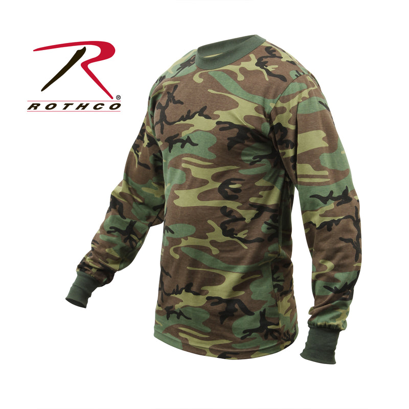 Rothco Long Sleeve Camo T-Shirt