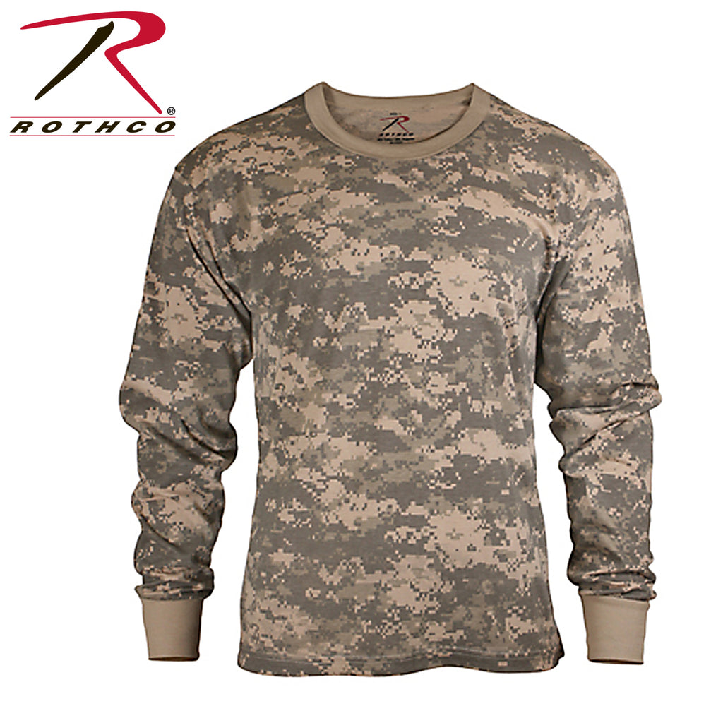 Rothco Kids Long Sleeve Camo T-shirt