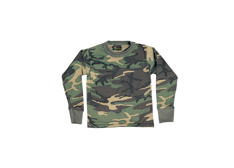 Rothco Kids Long Sleeve Camo T-shirt