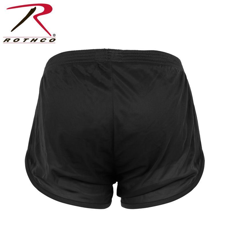 Rothco US Flag Ranger PT (Physical Training) Shorts - Black