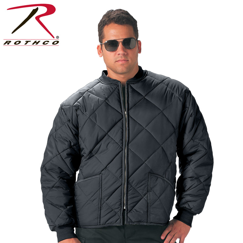 Rothco Diamond Nylon Quilted Flight Jacket