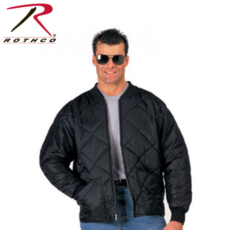 Rothco Diamond Nylon Quilted Flight Jacket