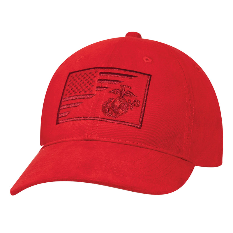 Rothco USMC Eagle, Globe and Anchor / US Flag Low Pro Cap