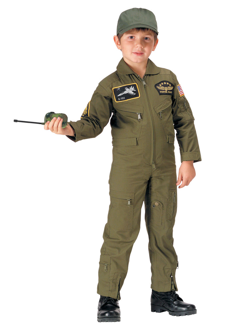 Rothco Kid's Flight Coverall With Patches