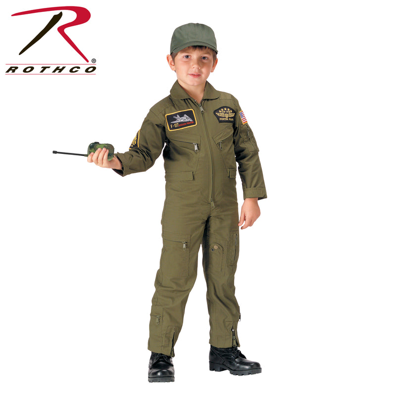 Rothco Kid's Flight Coverall With Patches