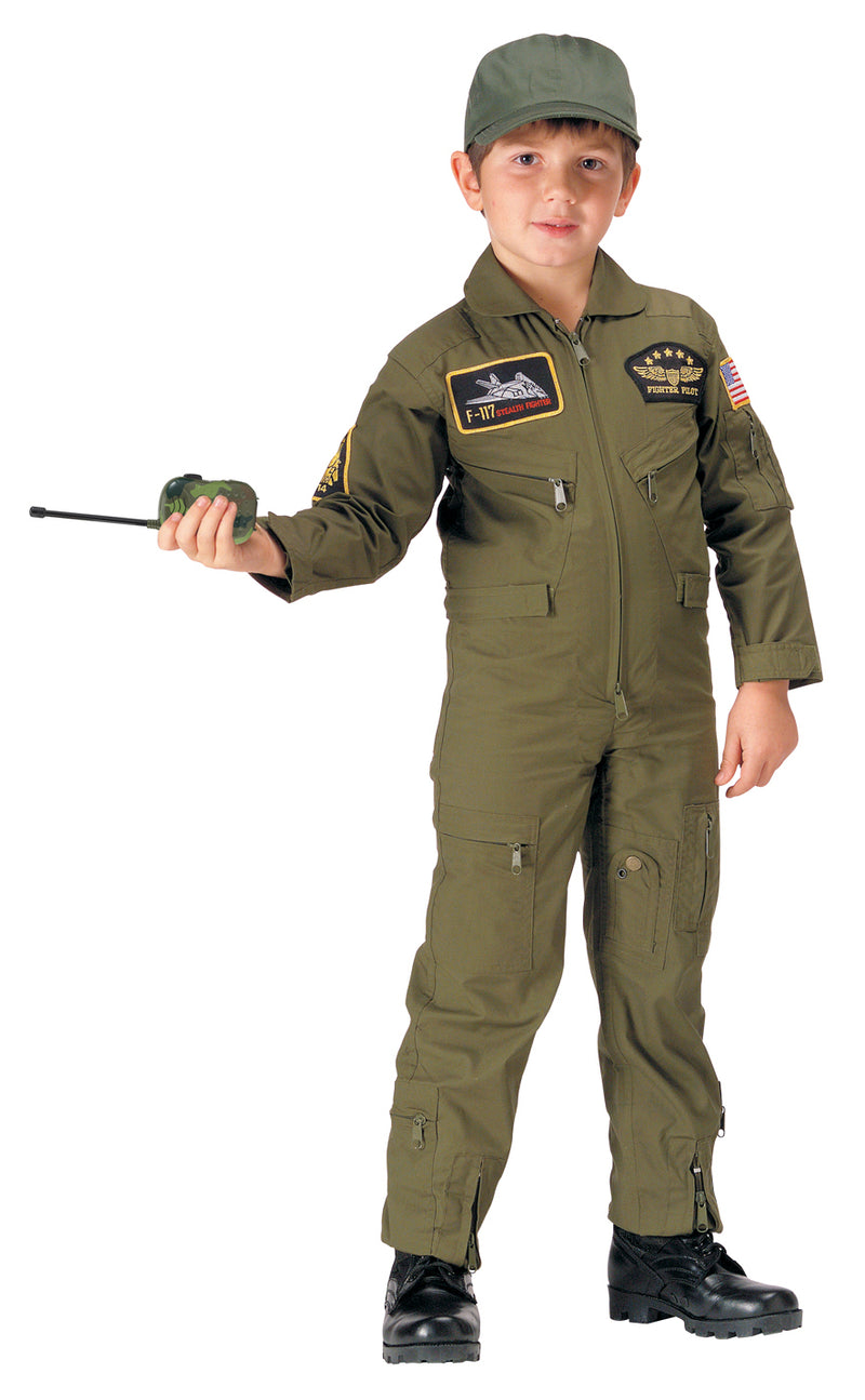 Rothco Kid's Flight Coverall With Patches