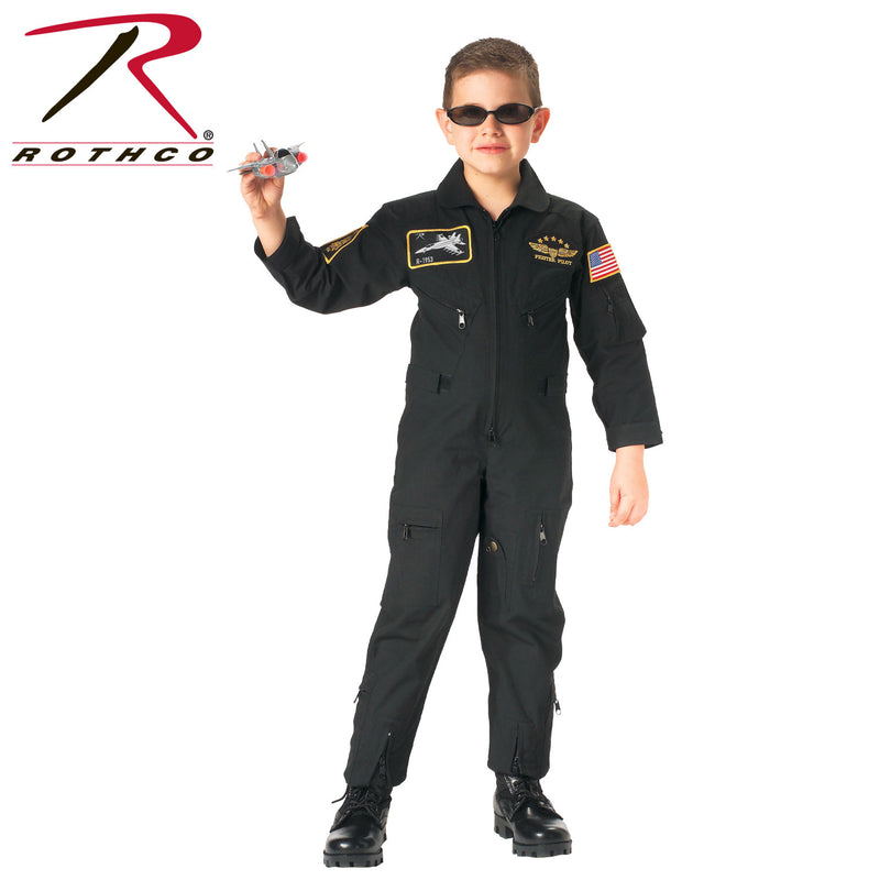 Rothco Kid's Flight Coverall With Patches