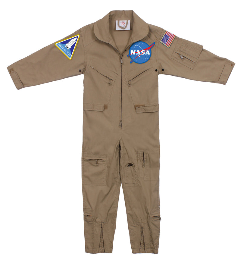 Rothco Kids NASA Flight Coveralls With Official NASA Patch