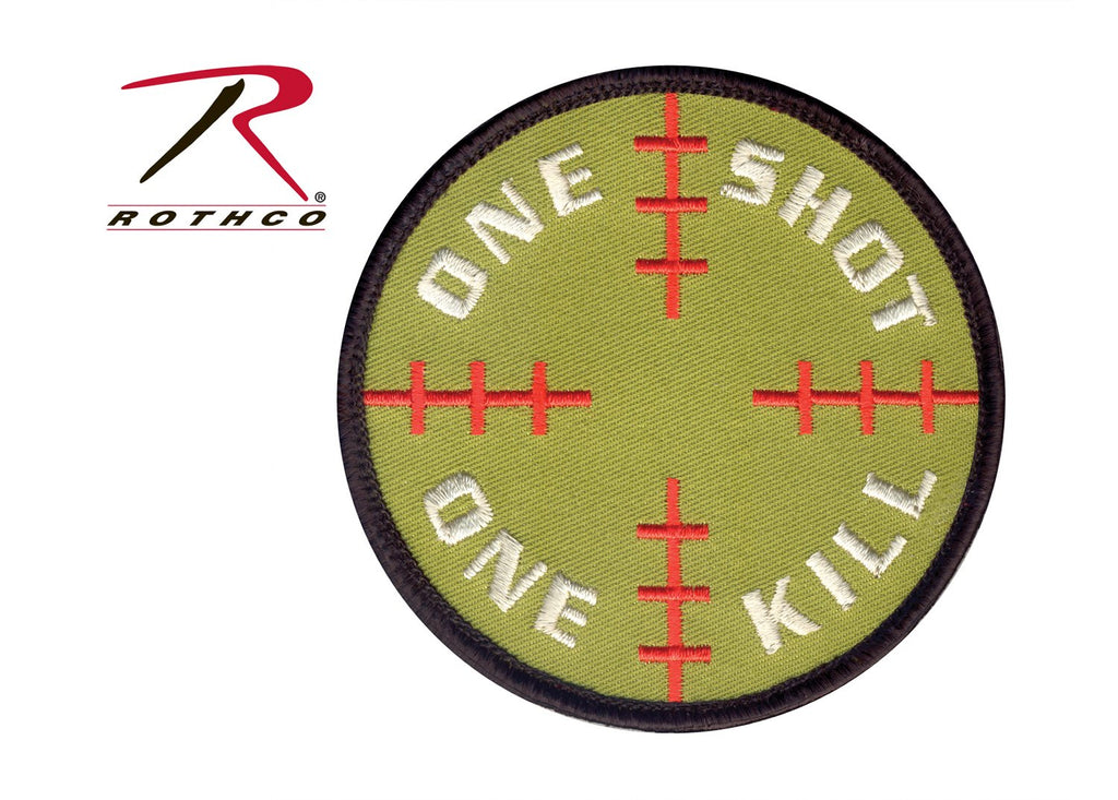 Rothco One Shot One Kill Morale Patch