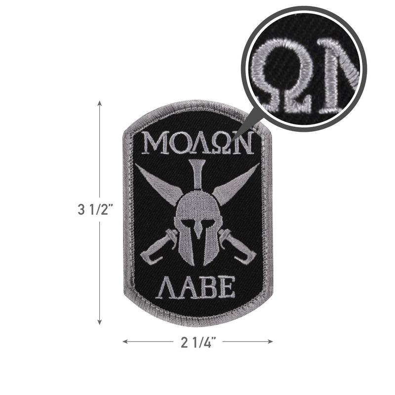 Rothco Molon Labe Spartan Morale Patch