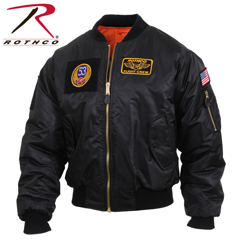 Rothco MA-1 Flight Jacket with Patches