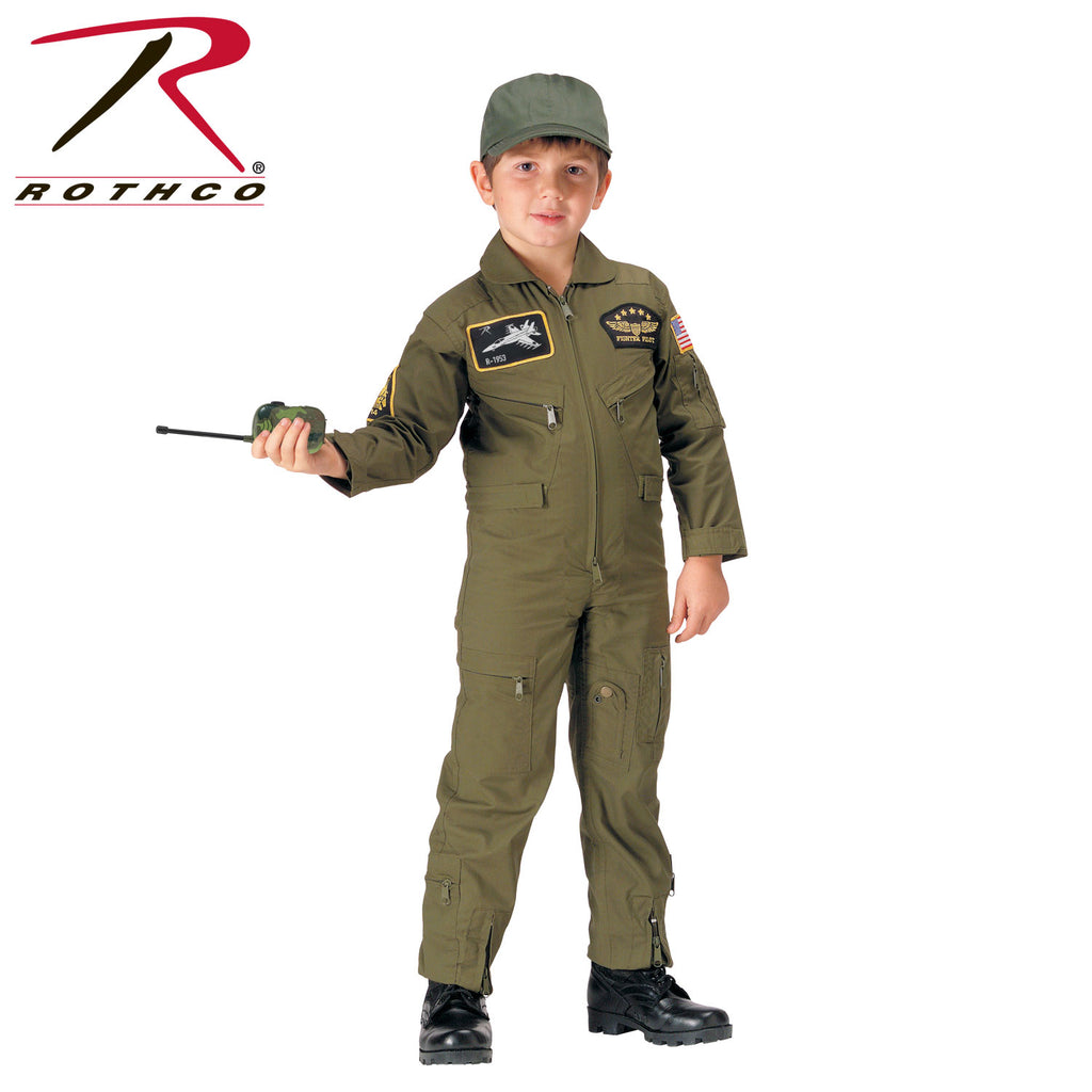 Rothco Kid's Flight Coverall With Patches