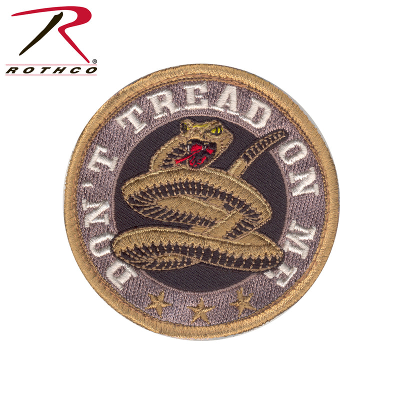 Rothco Don't Tread On Me Round Morale Patch