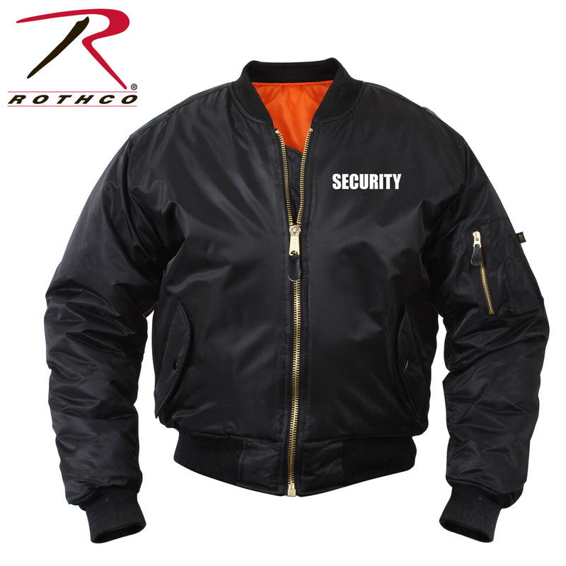 Rothco MA-1 Flight Jacket With Security Print