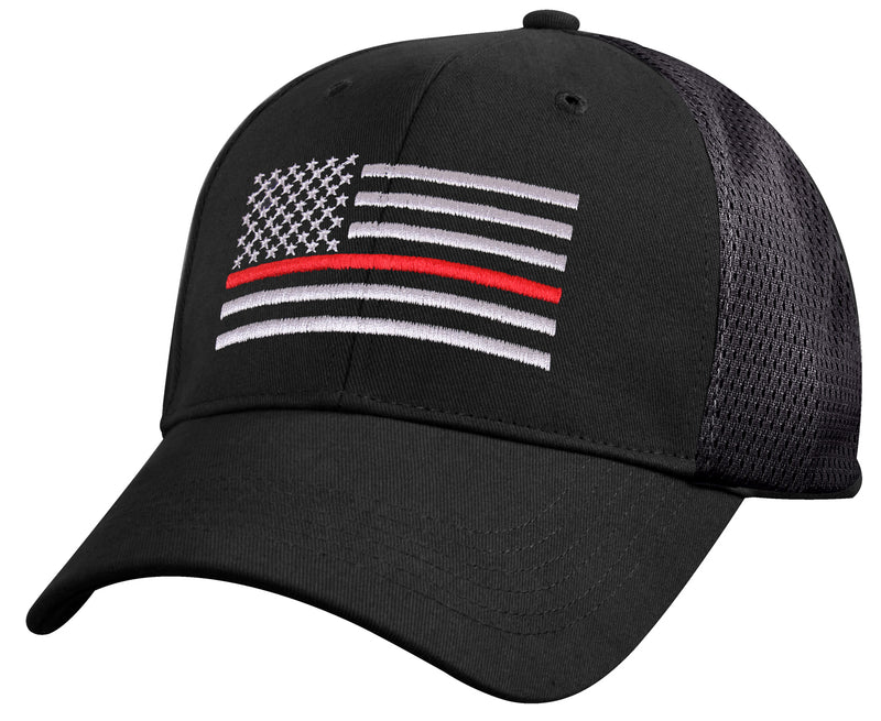 Rothco Mesh Back Thin Red Line Tactical Cap