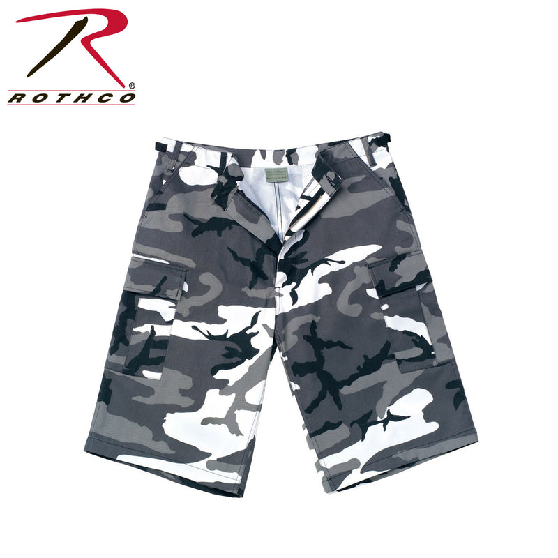 Rothco Long Length Camo BDU Shorts