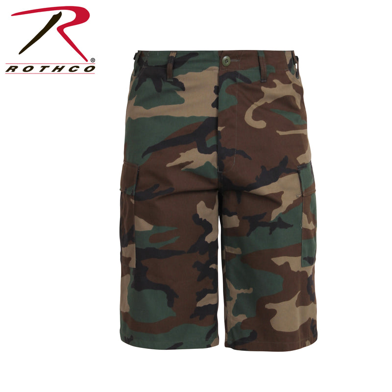 Rothco Long Length Camo BDU Shorts