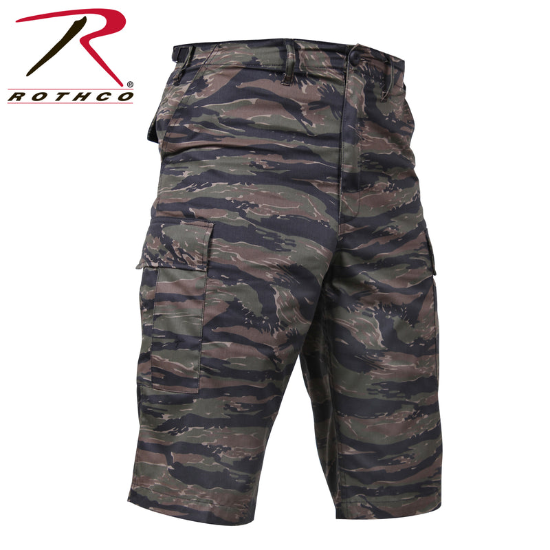 Rothco Long Length Camo BDU Shorts